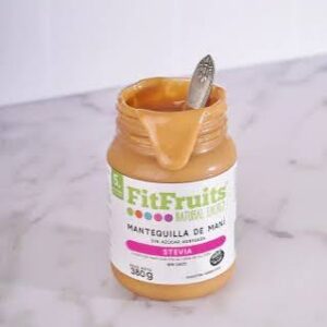 PASTA DE MANI FITFRUITS VAINILLA X 380 GR