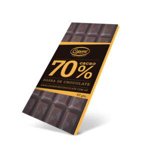 BARRA DE CHOCOLATE 70% COPANI X 63 GR