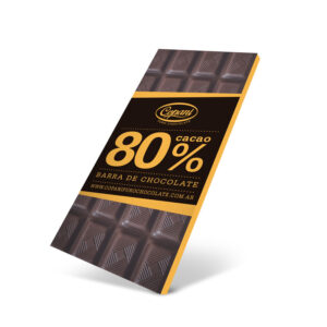 BARRA DE CHOCOLATE 80% COPANI X 63 GR
