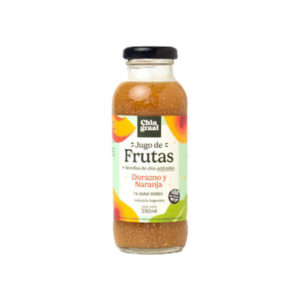 CHIA GRAAL JUGO NARANJA Y DURAZNO X 250