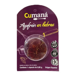 AZAFRAN EN HEBRAS CUMANA 1 CAPSULA