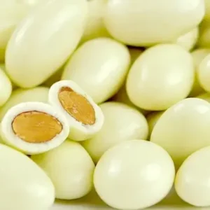 ALMENDRAS CON CHOCOLATE BLANCO