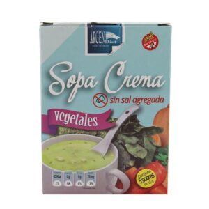 SOPA CREMA ARGENDIET VEGETALES SIN SODIO