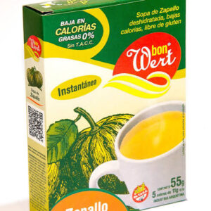 SOPA DE ZAPALLO BON WERT SIN TACC