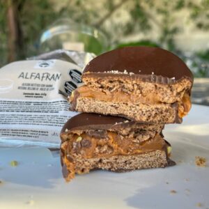 ALFAJOR INTEGRAL ALFAFRAN 0% AZUCAR EL CASERITO