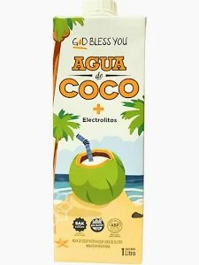 AGUA DE COCO GOD BLESS YOU X 1 LITRO