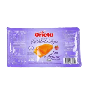 DULCE DE BATATA LIGHT ORIETA X 400 GR