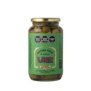 ACEITUNAS VERDES CON CAROSO LAUR X 420 GR