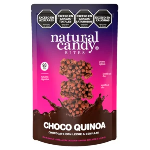 NATURAL CANDY BITES CHOCO QUINOA CHOCO SEMIAMARGO