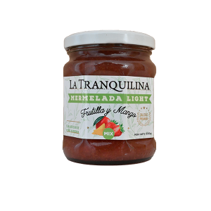MERMELADA LA TRANQUILINA FRUTILLA Y MANGO SIN AZUCAR