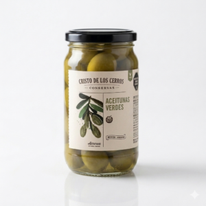 ACEITUNAS VERDES CRISTO DE LOS CERROS X330GR