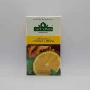 TE ADELGAFRUTA LIMA, LIMON JENGIBRE Y MENTA SAINT GOTTARD