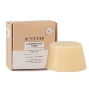 ACONDICIONADOR SOLIDO ROSEHIP COCO Y ALMENDRAS X 65 GR