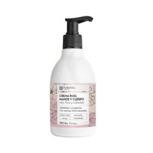 CREMA PARA MANOS Y CUERPO BOTANIKA X 250 GR