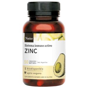 ZINC NATIER X 50 CAPSULAS