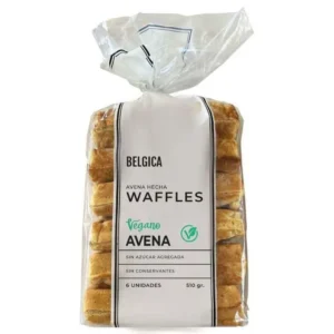 WAFFLES AVENA VEGANO BELGICA