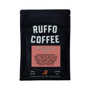 CAFE RUFFO BRASIL CATUAI ROJO EN GRANOS X 250 GR