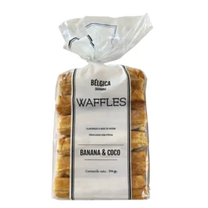 WAFFLES BANANA Y COCO BELGICA