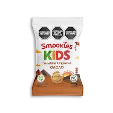 GALLETITAS SMOOKIES ORGANIC KIDS CACAO X 120 GR
