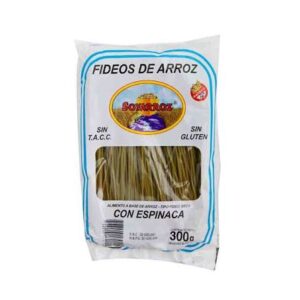 FIDEOS SOYARROZ ESPINACA