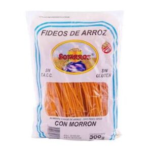 FIDEOS SOYARROZ MORRON