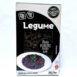 FIDEOS LEGUME POROTOS NEGROS
