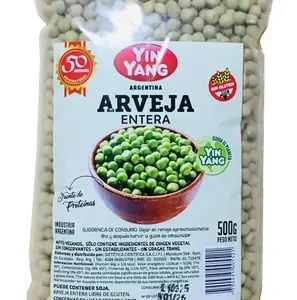 ARVEJA ENTERA YIN YANG SIN GLUTEN X 500GR