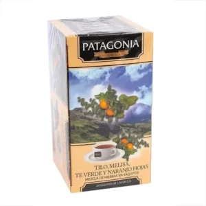 TE TILO MELISA TE VERDE Y NARANJO PATAGONIA X 20 U