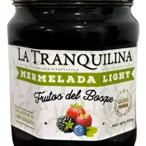 MERMELADA LA TRANQUILINA FRUTOS DEL BOSQUE LIGHT X330