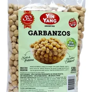 GARBANZOS YIN YANG SIN GLUTEN X 500GR