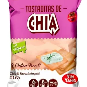 TOSTADAS DE CHIA YIN YANG SIN TACC X 120 GR