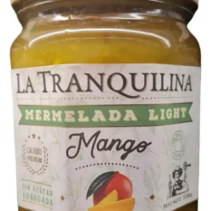 MERMELADA LA TRANQUILINA MANGO STEVIA X 330 GR