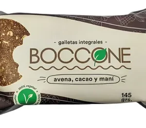 GALLETITAS CACAO AVENA Y MANI BASTONI