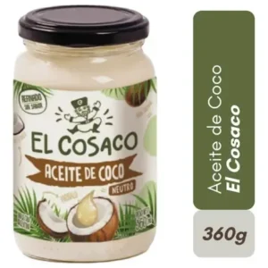 ACEITE DE COCO NEUTRO EL COSACO X 360 ML