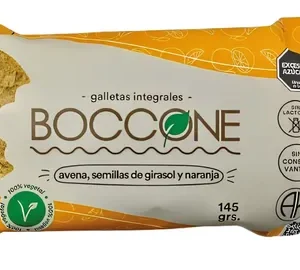 GALLETITAS BOCCONE AVENA GIRASOL NARANJA