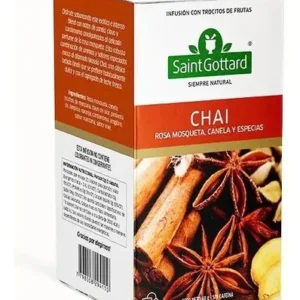 TE SAINT GOTTARD ROSA MOSQUETA CANELA CHAI