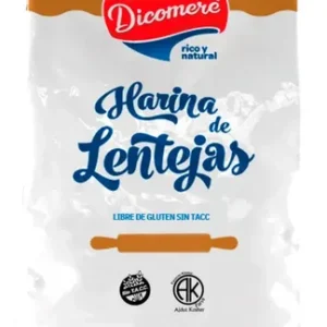 HARINA DE LENTEJAS DICOMERE X 450 GR