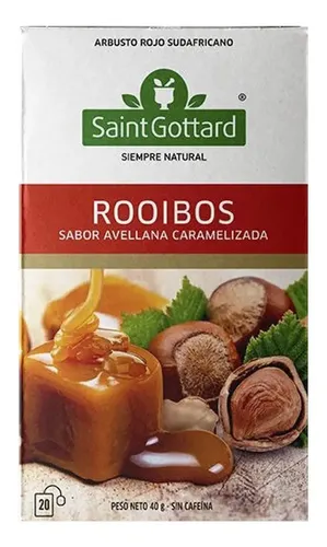 TE SAINT GOTTARD ROOIBOS AVELLANA CARAMELIZADA