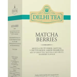 TE MATCHA BERRIES DELHI TEA X 20 SAQUITOS