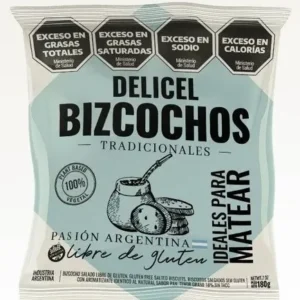 BIZCOCHITOS SALADOS DELICEL X180G
