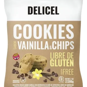 GALLETITAS DELICEL VAINILLA CON CHIPS