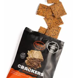 CRACKERS MIX DE SEMILLAS DELICIAN