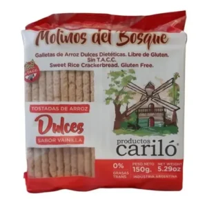 GALLETAS DE ARROZ CARILO DULCE