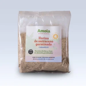 HARINA DE SARRACENO CARAMELO AMOLA X 250 GR