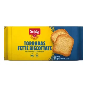 TOSTADAS TORRADAS CON TRIGO SARRACENO SCHAR X 87 GR