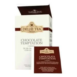 TE CHOCOLATE TEMPTATION TE NEGRO CON CHOCO SABOR AVELLANAS