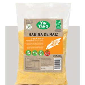HARINA DE MAIZ ORGANICO YIN YANG X 500 GR