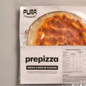 PREPIZZA HECHO A BASE DE PLANTAS PURA COMPANY